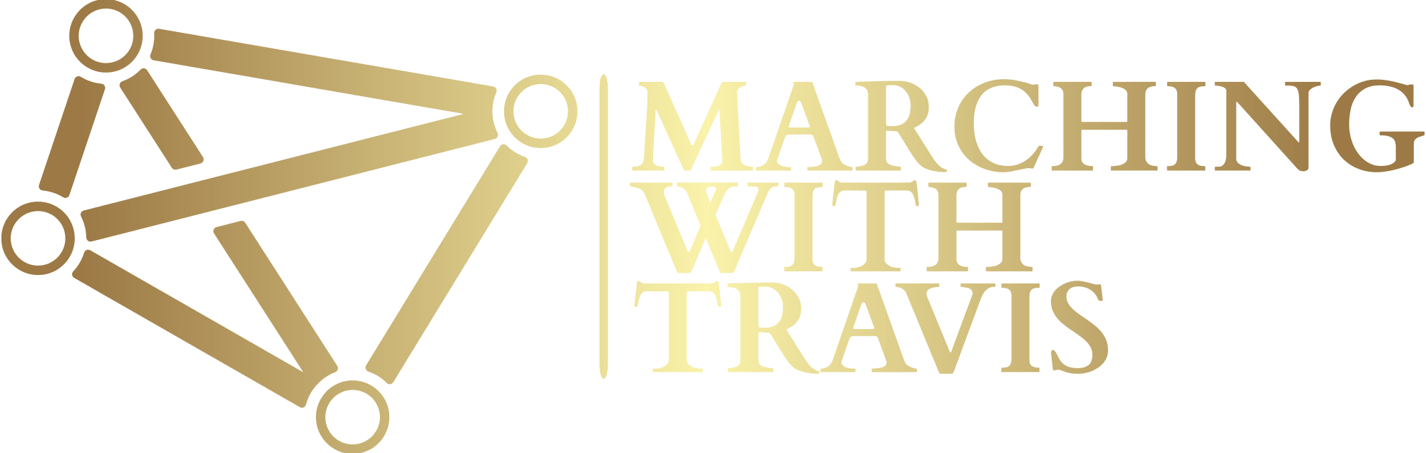Marching with Travis logo